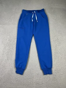 FIGS Zamora Jogger Sweat Pants Womens XS Red Stretch Nurse Workwear - Picture 1 of 14