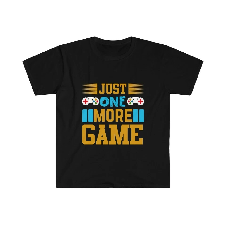 Just One More Game - футболка - ретро футболка для видеоигр  - Изображение 1 из 1