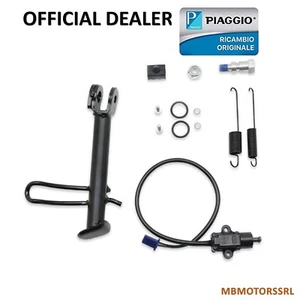 CAVALLETTO LATERALE COMPLETO ORIGINALE PIAGGIO BEVERLY 300 HPE 2020 2021 2022 - Imagen 1 de 5