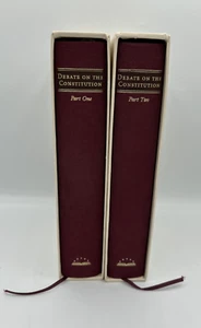 Die Bibliothek Amerikas Die Debatte über die Verfassung: Teil eins & zwei in Boxen - Bild 1 von 4