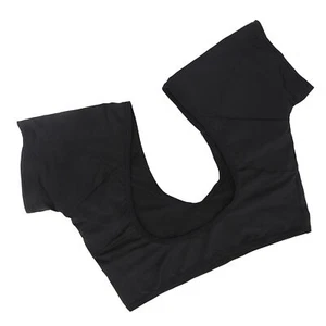 Underarm Sweat Vest Black Breathable Washable Quick Drying Armpit Sweat Pad NHE - Picture 1 of 29