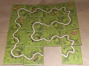 Carcassonne board game add on extra 15 EXTRA ROADS base game selection - Picture 1 of 1