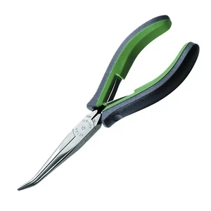 KEIBA  EXTRA LONG NOSE BENT PLIERS (148mm)  HEC-D15  MADE IN JAPAN - Picture 1 of 6