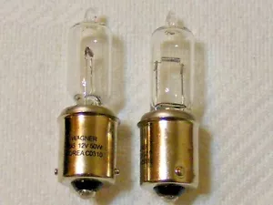 WAGNER QUALITY 795 HALOGEN H1156 BULBS 50w REVERSE BACKUP LIGHTS 50 WATT (QTY 2) - Picture 1 of 1