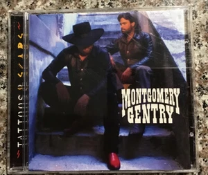 Montgomery Gentry CD Tattoos & Scars 1999 complete debut Lonely and Gone Trouble - Picture 1 of 2