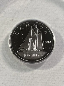 1994 Canada 10 Cents Proof Graded PR 70 DCAM by ANACS - Picture 1 of 4