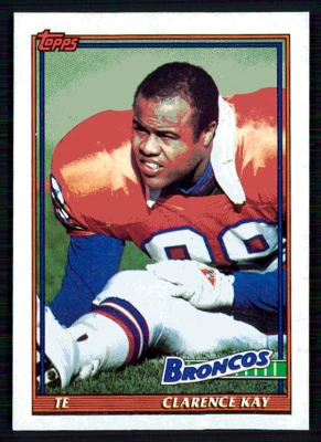 1991 Topps - Clarence Kay #558 - Image 1 of 2