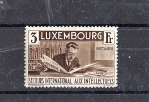 Luxemburgo Intelectuales (3 Fr) 1935 *MH - Imagen 1 de 1