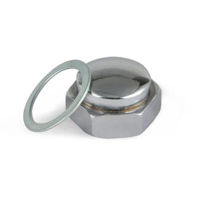 Arandela de tapa de tuerca de vástago de dirección para Honda Z50A Z50R SL125 CL90 CB250 CT70 SL70 XR75 Foto 1 de 4