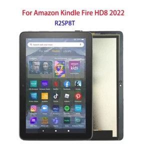 8" For Amazon Kindle Fire HD 8 2022 12th Gen R2SP8T LCD Display Screen Digitizer - Picture 1 of 6
