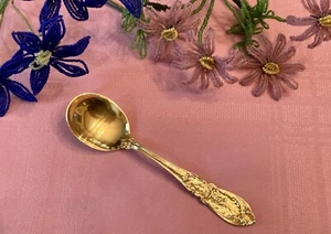 Seltener internationaler Gold Richelieu Vermeil 6 1/2"" cremefarbene Suppenlöffel(e) - Bild 1 von 5
