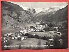 Cartolina - Champoluc ( Valle d'Aosta ) - Panorama - Sfondo Monte Rosa - 1958