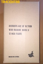 Hot Toys MMS290D10 Avengers 2 Age of Ultron War Machine Mark II Diecast Open New