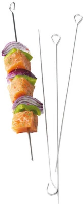 Brochettes inox 25 cm - LOT de 12 - Matfer ref : 120831 - Déstockage - Image 1 of 2