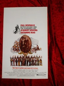 BUTCH CASSIDY AND THE SUNDANCE KID 1969 * PAUL NEWMAN *REDFORD MINT MOVIE POSTER - Picture 1 of 10