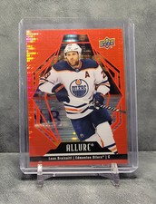 Leon Draisaitl 2022-23 Allure Red Rainbow #81 Edmonton Oilers SP