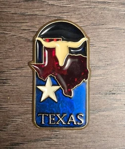 TEXAS- RARE SOUVENIR REFRIGERATOR MAGNET FROM USA - Picture 1 of 1