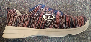 NEW Dexter Abby Size 6.5 Women's Bowling Shoes Pink/Blue/multi. Free Shipping! - Picture 1 of 3