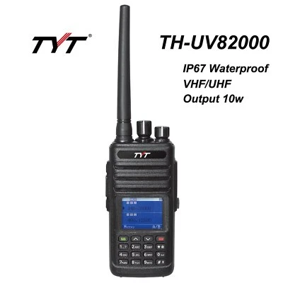 Walkie Talkie IP67 TYT TH-UV8200 Waterproof VHF/UHF 136-174/400-520MHz 10W - Image 1 of 4