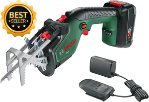18V Cordless Garden Pruning Saw with Battery Charger Swiss Wood Blade 80mm - Picture 1 of 12