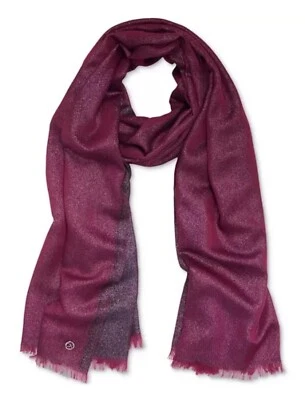 Envoltura de noche metálica ligera para mujer Calvin Klein joya púrpura profundo Foto 1 de 4