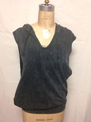 Sudadera con Capucha Miken Flow Garment Lavado Mineral Lavado Lado Abierto M Negra Nueva Sin Etiquetas Foto 1 de 3