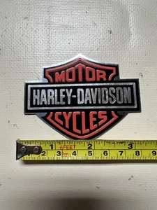 Harley Davidson Motorcycle 3” Emblem Logo Car Truck ALUMINUM NEW - Picture 1 of 5