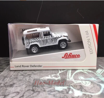 Schuco 1:64 Land Rover Defender SAFARI SUV Model Car Alloy Diecast Ornaments Toy - Immagine 1 di 4