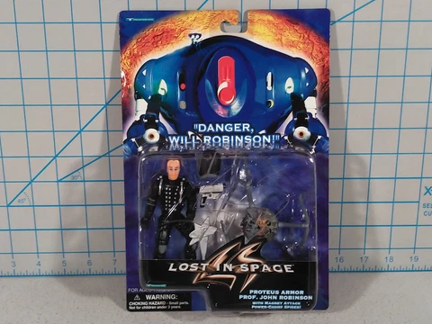 Lost In Space Movie Action Figure, John Robinson, Trendmasters 1997 Cover
