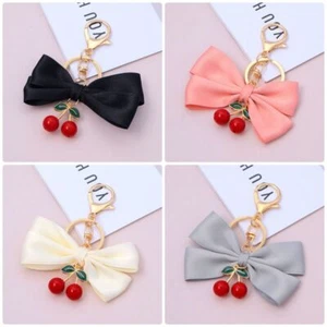 1Pcs Colorful Bowknot Keychain Handbag Ornaments for Women Friendship Gift - Picture 1 of 14