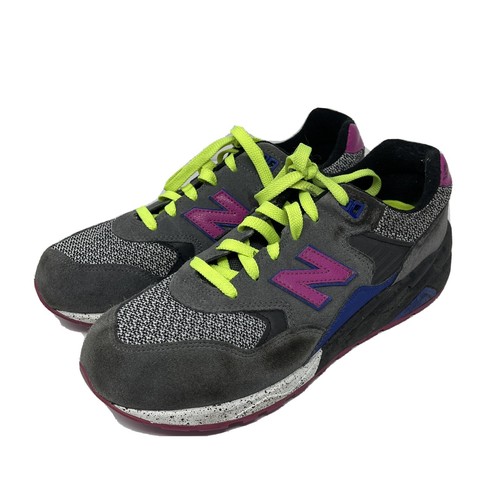New Balance Elite Edition 580 WRT580GY Donna Grigio Rosa Lime Running Taglia 11