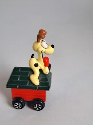 ERTL 1990 Garfield ODIE Let's Roll Dog House Diecast Metal Car - SUELTO Foto 1 de 4