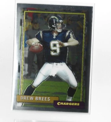 2005 Topps Chrome Throwbacks #TB37 Drew Brees NMMT - Image 1 of 2