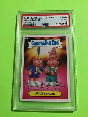 2013 Topps Garbage Pail Kids Brand New Series 3 Max Stacks- Adam Bomb PSA 9 MINT - Image 1 of 2