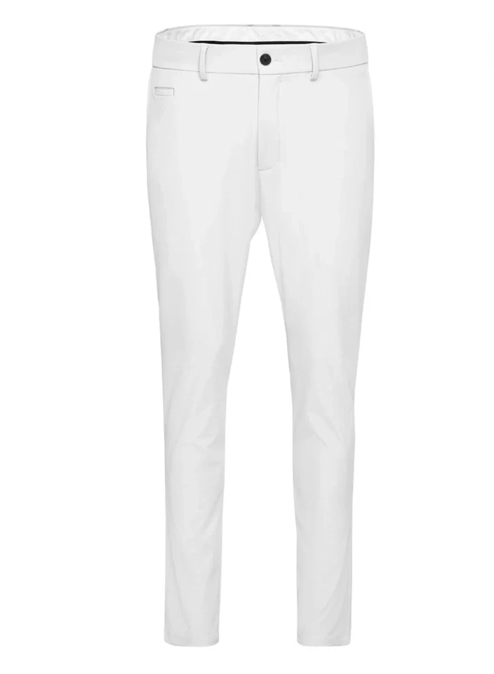 Herren Kjus Ike maßgeschneiderte Passform weiße Golfhose - weiß Größen 30 32 34 36 Taille