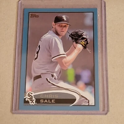 2012 Topps Chris Sale Blue Border #149 Atlanta Braves - Image 1 of 2