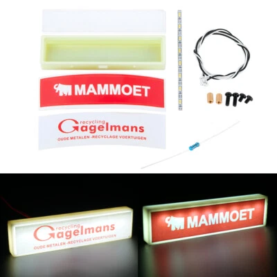 AXSPEED Bausatz Lichtkasten RC LED-Lichtbox Für Scania Volvo Tamiya 1/14 Traktor - Bild 1 von 4