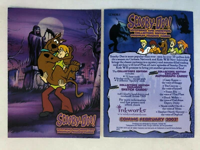 CHEAP PROMO CARD: SCOOBY DOO MYSTERIES AND MONSTERS (Inkworks 2003) #SDMM-1 - Image 1 of 2
