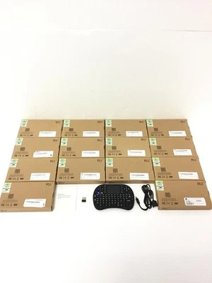 14x NEW Rii X000O8P18P Portable Wireless Keyboard w/ Touchpad Rechargeable Batt - Image 1 of 4