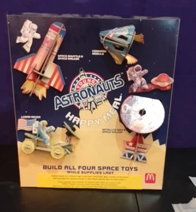 Astronauten Weltraum NASA McDonalds Happy Meal Store Display Spielzeug Set 1991 - Bild 1 von 11