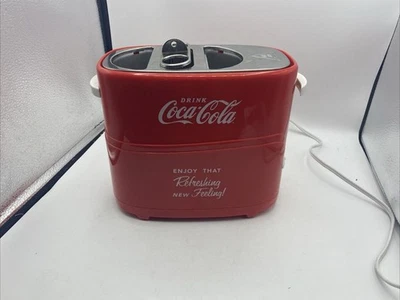 Nostalgia Coca Cola HDT600COKE Pop-Up Hot Dog Toaster - Image 1 of 4