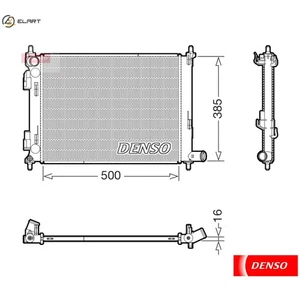 RADIATOR ENGINE COOLING DRM43013 FOR KIA G4LA/G4LB 1.2L G4LC 1.4L 4cyl RIO IV - Picture 1 of 9