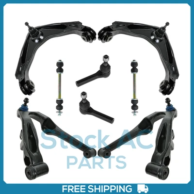 Front Control Arm & Suspension Kit for 07-10 Chevrolet Silverado 3500 8pcs - Image 1 of 4
