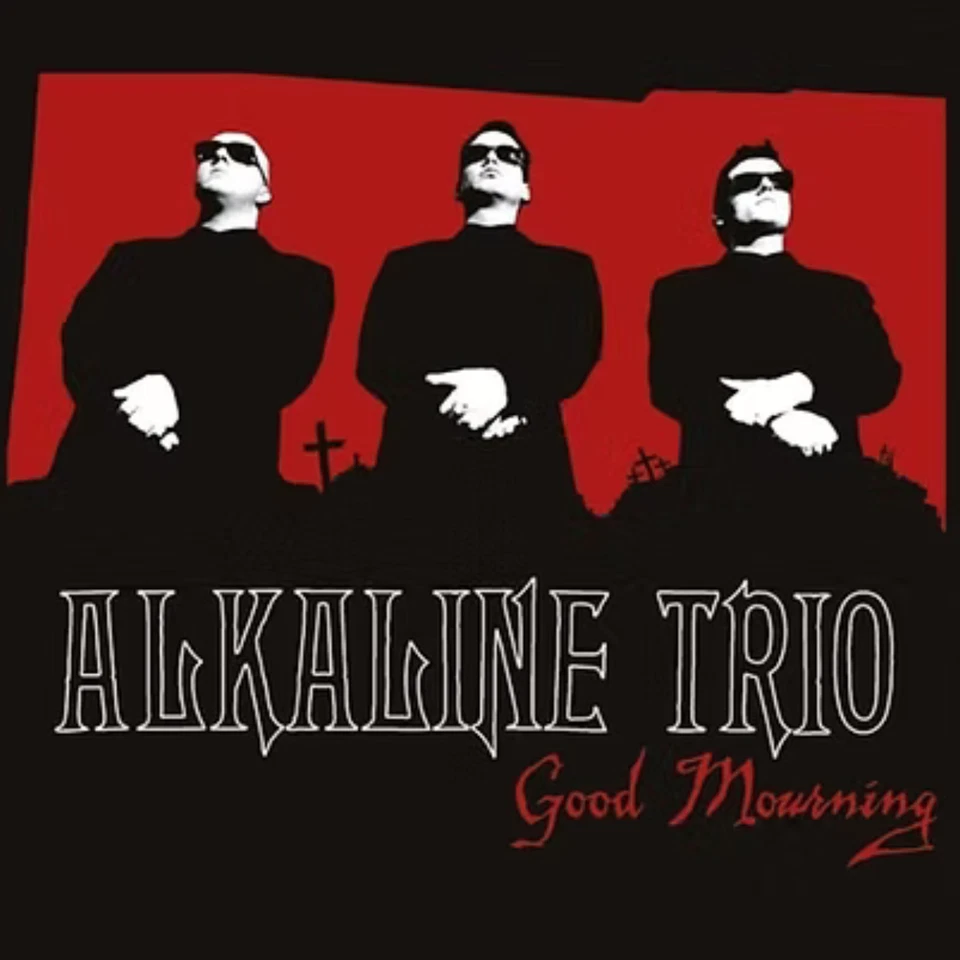 ALKALINE TRIO - Good Mourning 2022 Red Coloured Vinyl Import LP New & Sealed - Image 1 of 3