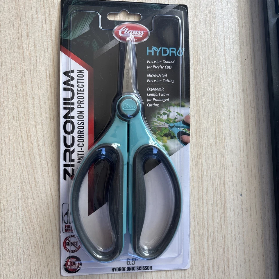 Clauss 1877 Zirconium Hydroponic Scissors 6.5 Inches - Image 1 of 3