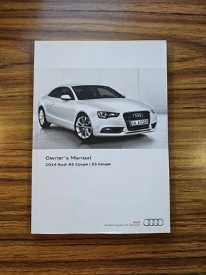 14 2014 AUDI A5s5  COUPE  OWNERS MANUAL  - Image 1 of 4