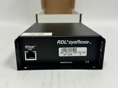 RDL SF-DN4 Digital Audio to Network Interface - Image 1 of 4
