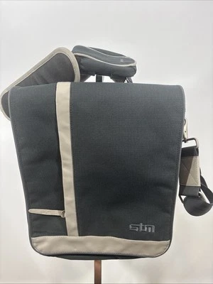 STM Protegiendo Tu Digital Carga Laptop Notebook Bandolera Bolso Multi-Bolsillo Foto 1 de 4