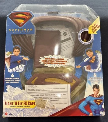 Плащ Mattel SUPERMAN RETURN Fight N Fly FX 6 боевых и 6 летающих звуков - Изображение 1 из 4