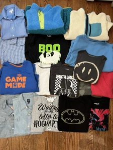 Boys 17 pc Clothing LOT Size LARGE GAP Old Navy Target Childrens Place Excellent - Picture 1 of 12